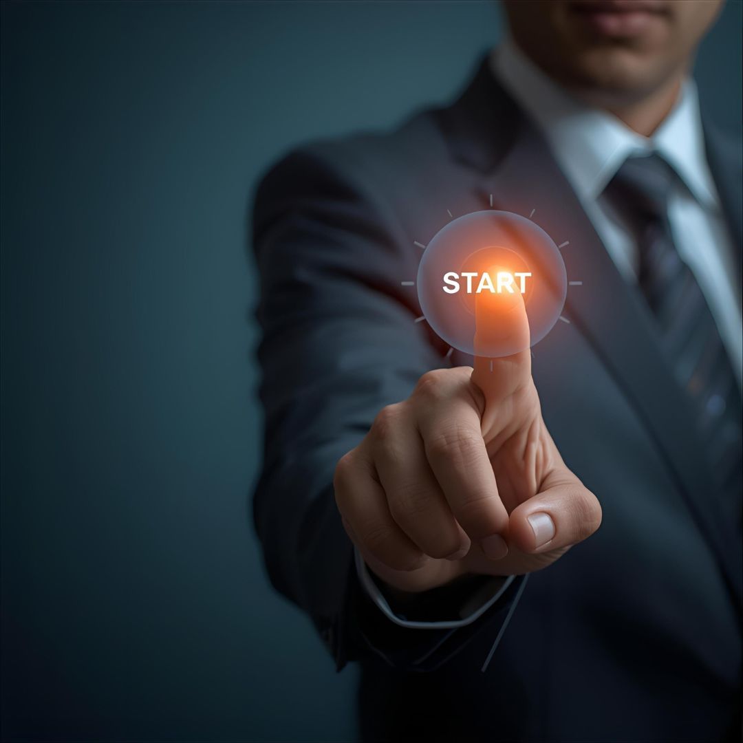 Pessoa iniciando processo com urgência